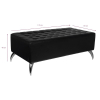 GABBIANO SOFA DO POCZEKALNI D-016 CZARNA